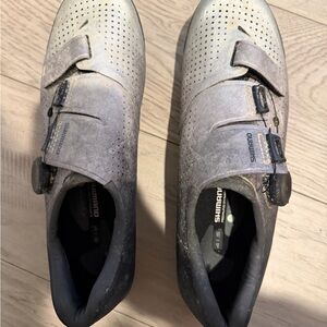Shimano Gray Cycling Shoes